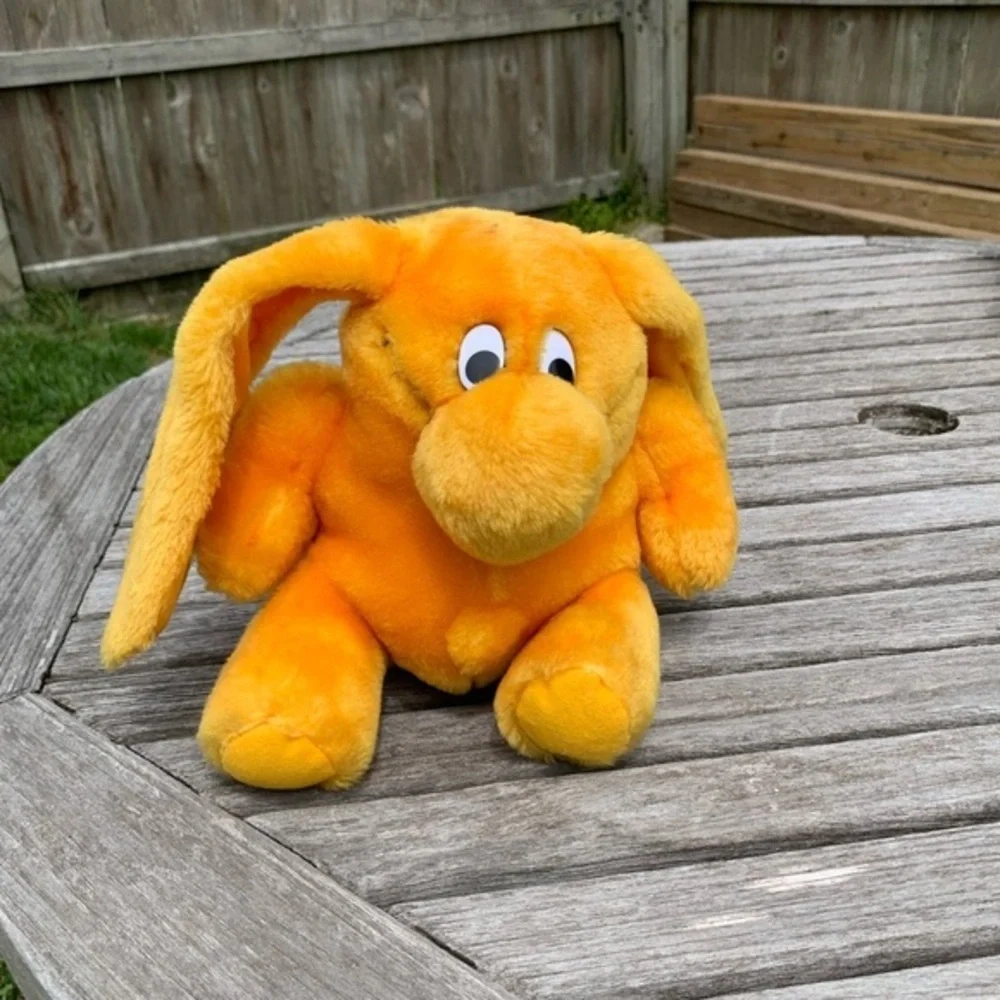 Vintage Kodak‎ Kolorkins Plush Snap 1989 Stuffed Animal Yellow 8